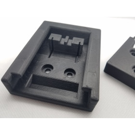 Battery Holder & Tool Holder fits Canadian Tire's Mastercraft ® line of 20volt batteries and tools.